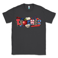 Smoke American teacher Classic Tee - Zillion Design Studio