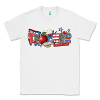 White American teacher Classic Tee - Zillion Design Studio
