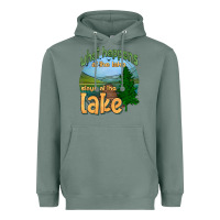 Sage what happens at the lake stays at the lake Heavyweight Hoodie - HRA Design Shop