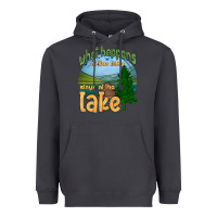 Smoke what happens at the lake stays at the lake Heavyweight Hoodie - HRA Design Shop