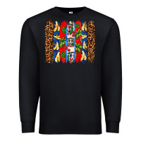 Black dominican republic brushstrokes Premium Sweatshirt - AdoDesignShop