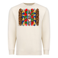 Dominican Republic Brushstrokes Premium Sweatshirt | Teevron