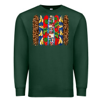 Sports Green dominican republic brushstrokes Premium Sweatshirt - AdoDesignShop