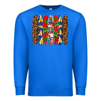 True Royal dominican republic brushstrokes Premium Sweatshirt - AdoDesignShop