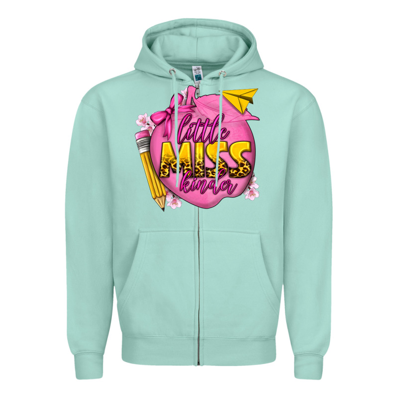 Little Miss Kinder Zipper Hoodie by texasbilliewilder | Teevron