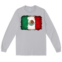 Moon Dust Mexican flag Long Sleeve Tee - RanaPortraitStore