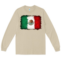 Mushroom Mexican flag Long Sleeve Tee - RanaPortraitStore