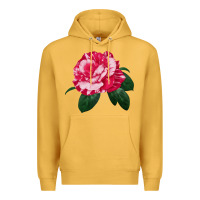 Mustard neil diamond rose Premium Hoodie - LillyAllenDesigns