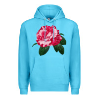 Ocean Blue neil diamond rose Premium Hoodie - LillyAllenDesigns