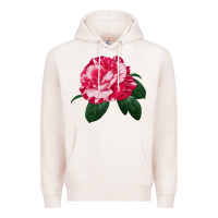 Pale Pink neil diamond rose Premium Hoodie - LillyAllenDesigns