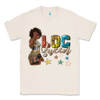 Natural afro woman loc queen Classic Tee - texasbilliewilder
