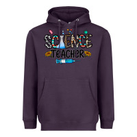 Plum science teacher Heavyweight Hoodie - CowhideDigitalArt