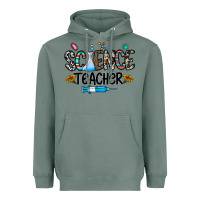 Sage science teacher Heavyweight Hoodie - CowhideDigitalArt