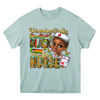 Arona unapologetically pretty black educated nurse Heavy Core Tee - CowhideDigitalArt