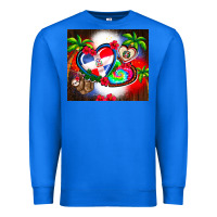 True Royal dominican republic  leopard Premium Sweatshirt - AdoDesignShop