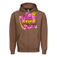 Chestnut little miss pre k Zipper Hoodie - texasbilliewilder
