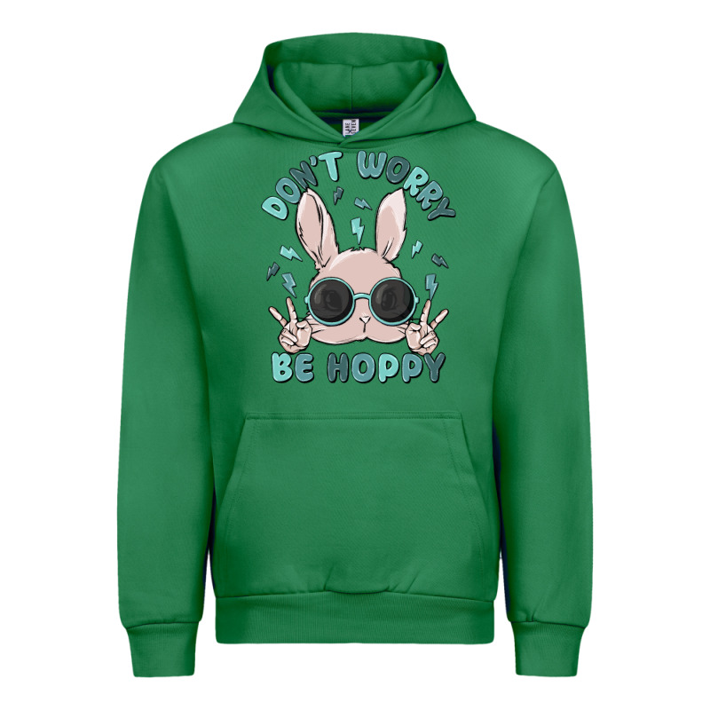 Don't Worry Be Hoppy Urban Hoodie by MaliasSmallBusiness | Teevron