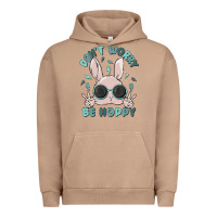 Pigment Burro don't worry be hoppy Urban Hoodie - MaliasSmallBusiness
