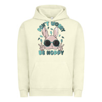Pigment Pistachio don't worry be hoppy Urban Hoodie - MaliasSmallBusiness
