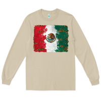 Mushroom Mexican Flag With Leopard Long Sleeve Tee - RanaPortraitStore