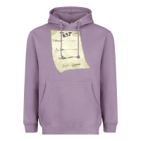 Lavender test sheet fa element Heavyweight Hoodie - FaDigitalArtStudio