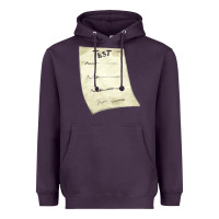 Plum test sheet fa element Heavyweight Hoodie - FaDigitalArtStudio