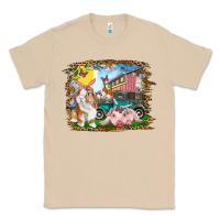 Mushroom Easter Farm Bunny And Pig Classic Tee - RanaPortraitStore