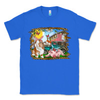 True Royal Easter Farm Bunny And Pig Classic Tee - RanaPortraitStore