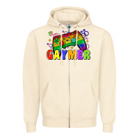 Sandshell Gaymer Zipper Hoodie - Zillion Design Studio