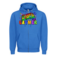 True Royal Gaymer Zipper Hoodie - Zillion Design Studio