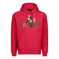 Cardinal cross rabbit easter gnomes Premium Hoodie - Jasminsmagicworld