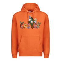 Carrot cross rabbit easter gnomes Premium Hoodie - Jasminsmagicworld