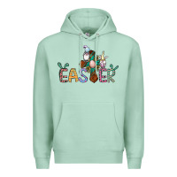 Seafoam cross rabbit easter gnomes Premium Hoodie - Jasminsmagicworld