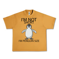 Peanut Butter I'm Not Short I'm Penguin Size Urban Heavy Tee - Bettercallsaul