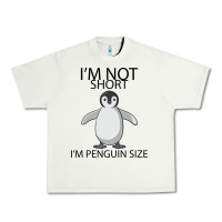 Pistachio I'm Not Short I'm Penguin Size Urban Heavy Tee - Bettercallsaul