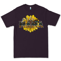 Plum girls mama sunflower Premium Tee - RacoonDesign