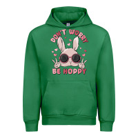 Emerald don't worry be hoppy Urban Hoodie - MaliasSmallBusiness