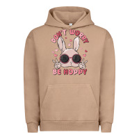 Pigment Burro don't worry be hoppy Urban Hoodie - MaliasSmallBusiness