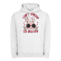Pigment Lunar Rock don't worry be hoppy Urban Hoodie - MaliasSmallBusiness