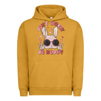 Pigment Peanut Butter don't worry be hoppy Urban Hoodie - MaliasSmallBusiness