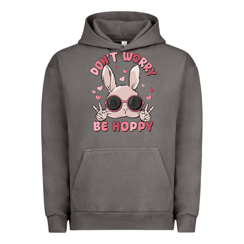 Don't Worry Be Hoppy Urban Hoodie by MaliasSmallBusiness | Teevron