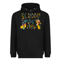 Black school hero Heavyweight Hoodie - CowhideDigitalArt