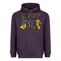 Plum school hero Heavyweight Hoodie - CowhideDigitalArt