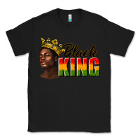 Black afro man black king Classic Tee - texasbilliewilder