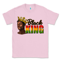 Bubblegum Pink afro man black king Classic Tee - texasbilliewilder