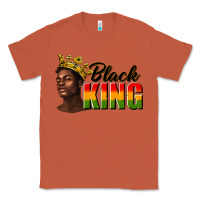 Copper afro man black king Classic Tee - texasbilliewilder