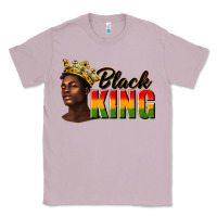 Lilac afro man black king Classic Tee - texasbilliewilder