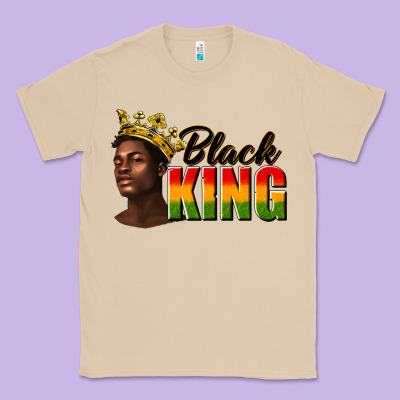 Classic Tee afro man black king