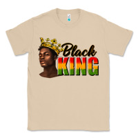 Mushroom afro man black king Classic Tee - texasbilliewilder