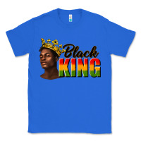 True Royal afro man black king Classic Tee - texasbilliewilder